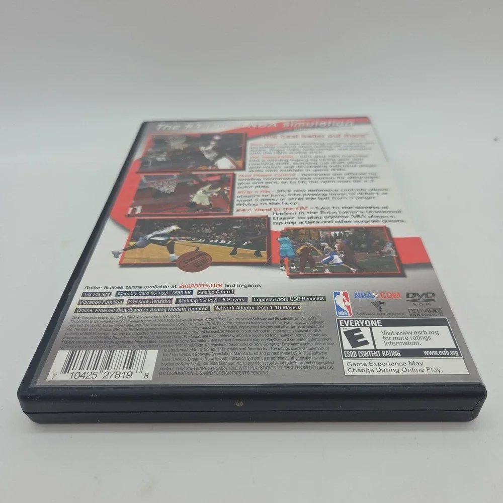 NBA 2K6 PlayStation 2 PS2 Complete With Booklet